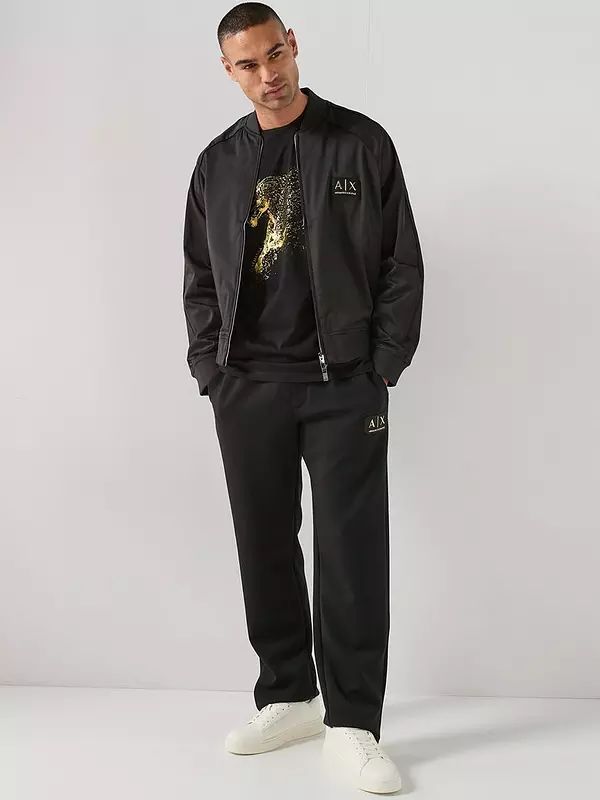 Armani Exchange short sleeve central logo t-shirt