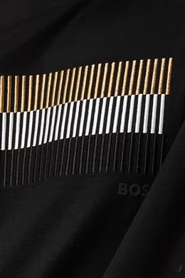 BOSS BLACK 

Print T-shirt - black one