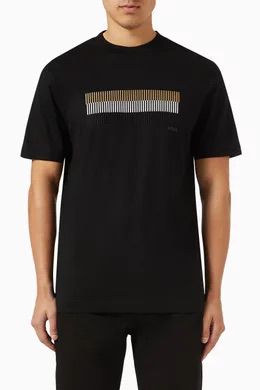 BOSS BLACK 

Print T-shirt - black one