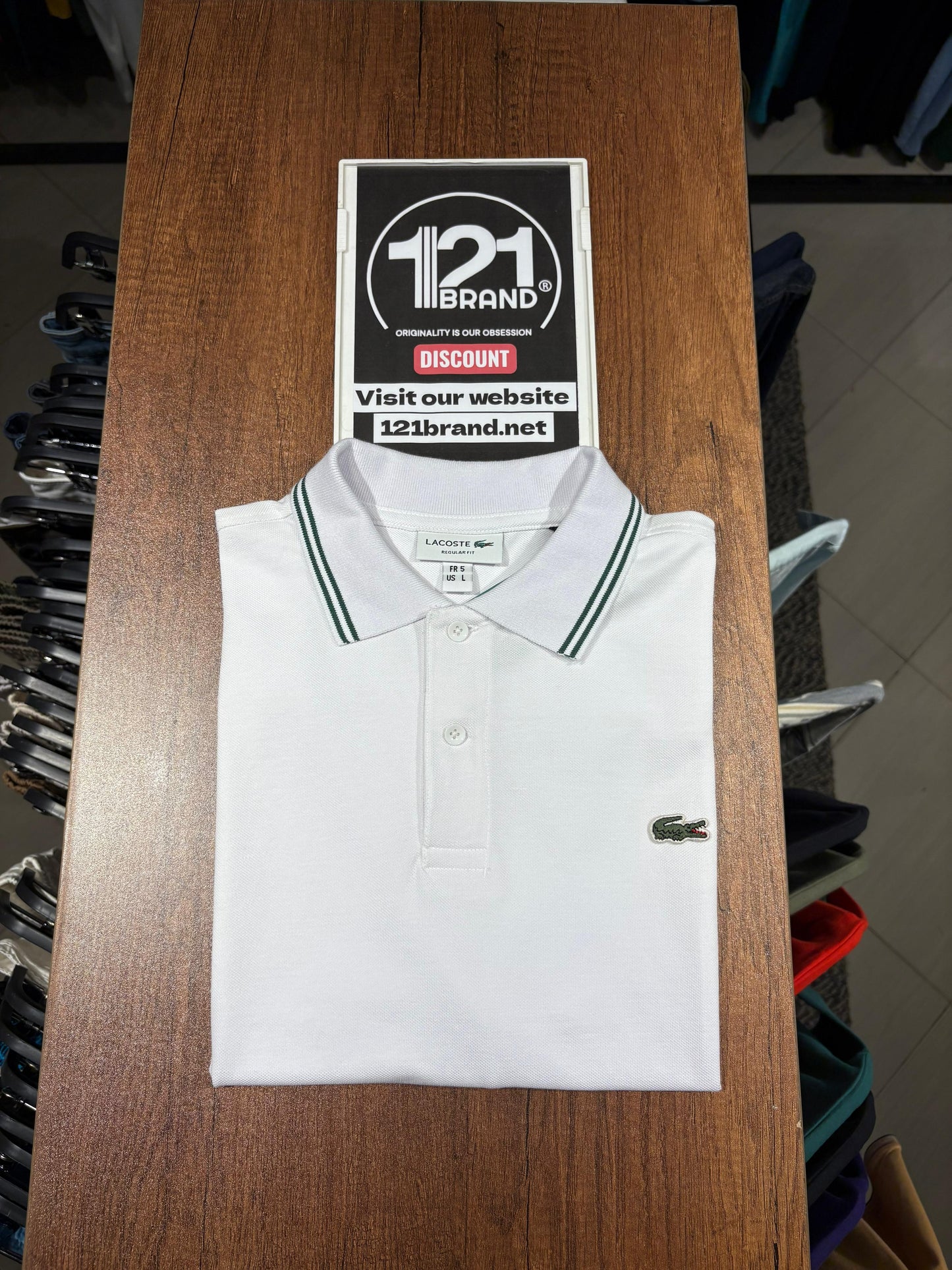 Lacoste
Regular Fit Trim Accent L.12.12 Polo Shirt