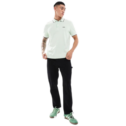 BOSS PADDY POLO SHIRT IN COTTON PIQUÉ WITH LOGO UNDERCOLLAR
Regular fit