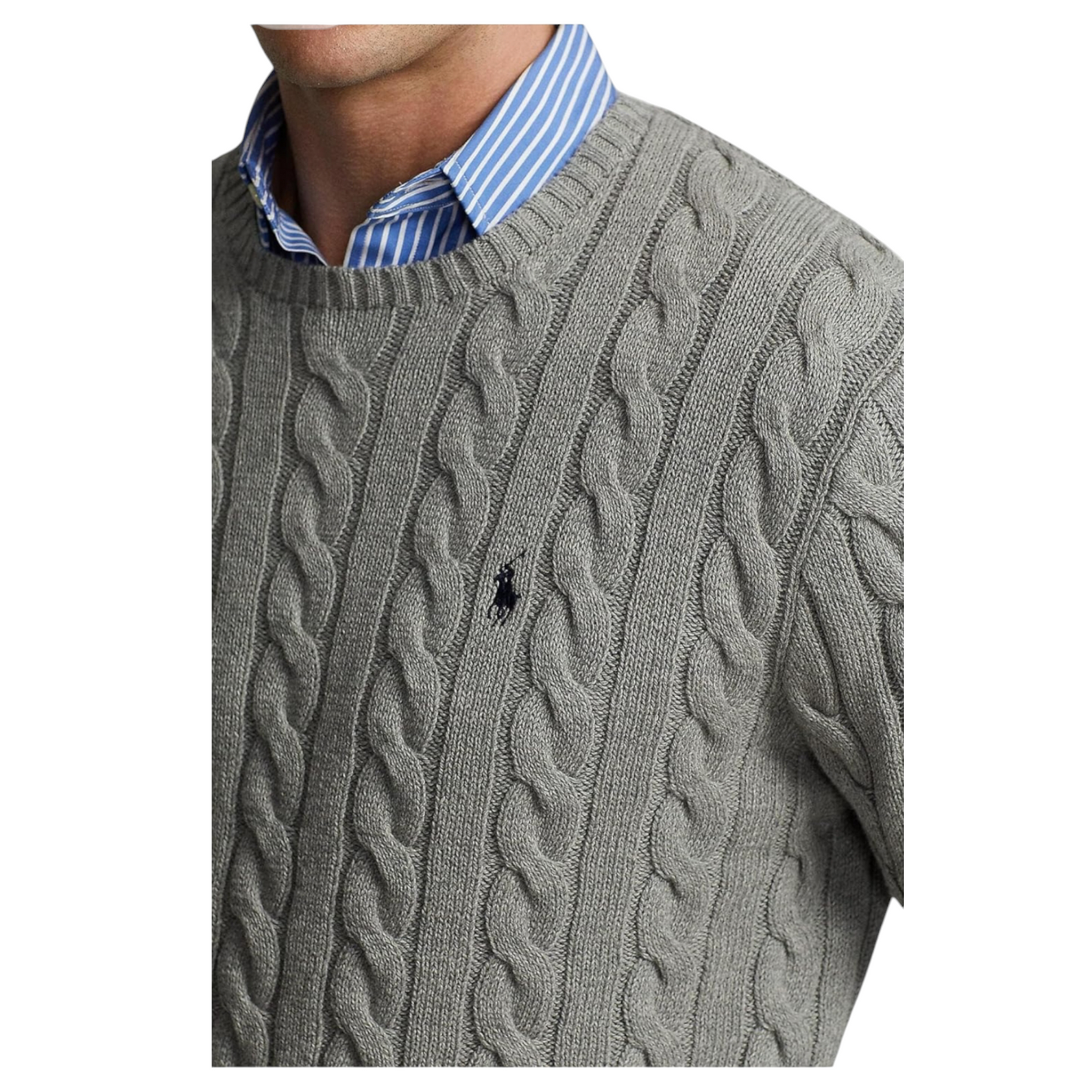 POLO RALPH LAUREN
POLO RALPH LAUREN CABLE KNIT COTTON JUMPER