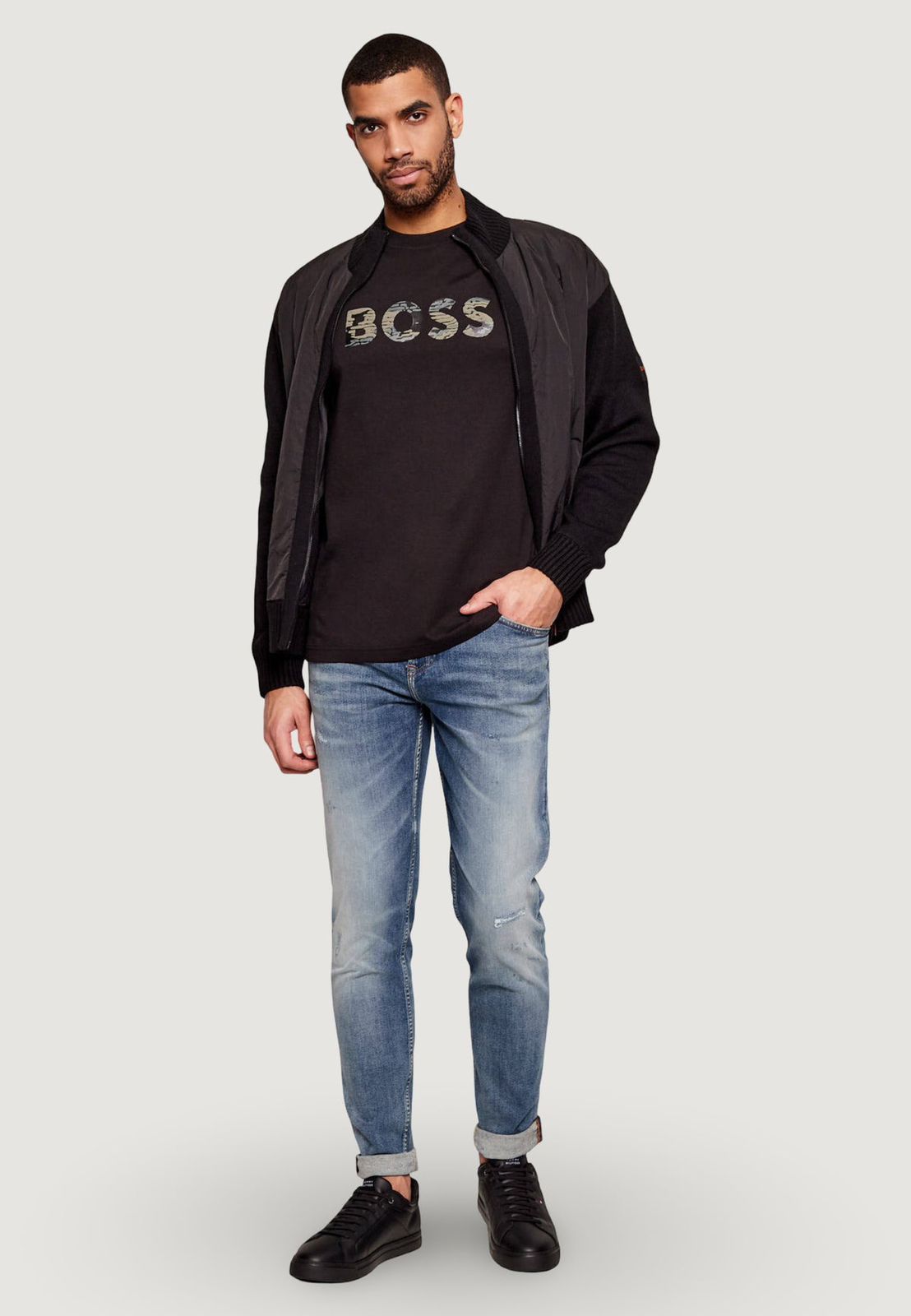 BOSS
Regular-fit T-shirt in cotton jersey