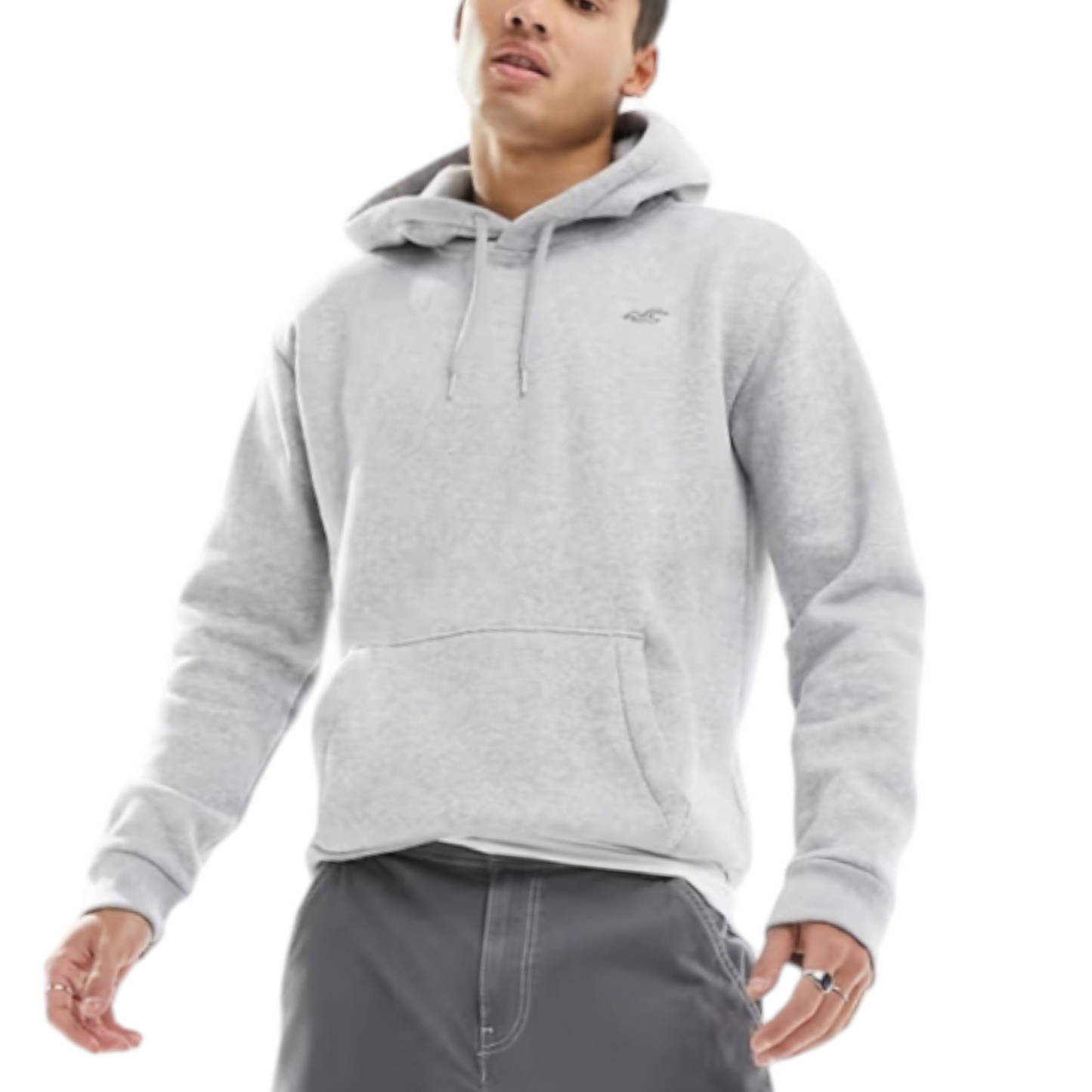 HOLLISTER RELAXED ICON Fleece HOODIE