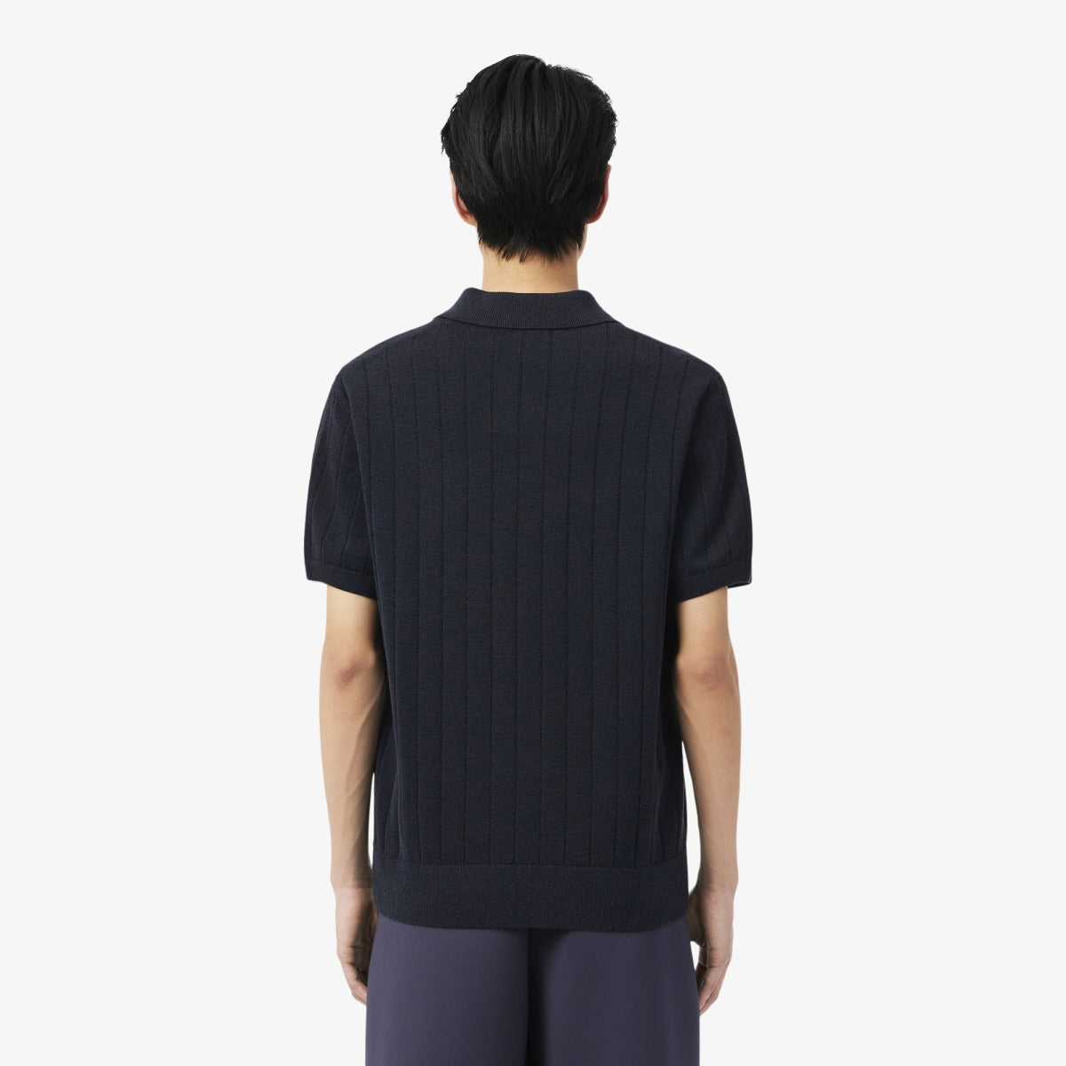 Lacoste knitted short sleeve polo shirt