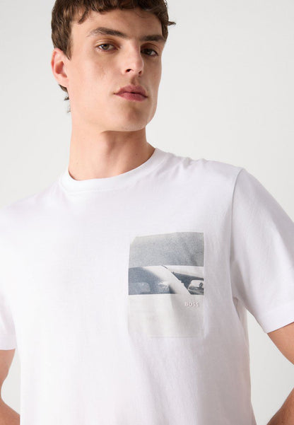 BOSS
CONTAINER - Print T-shirt - white