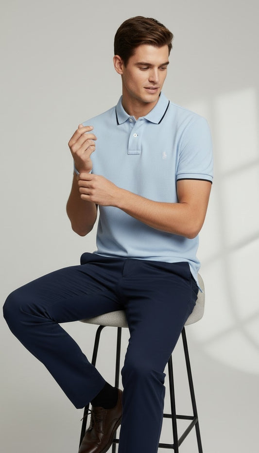 Polo Ralph Lauren icon logo polo in sky.
