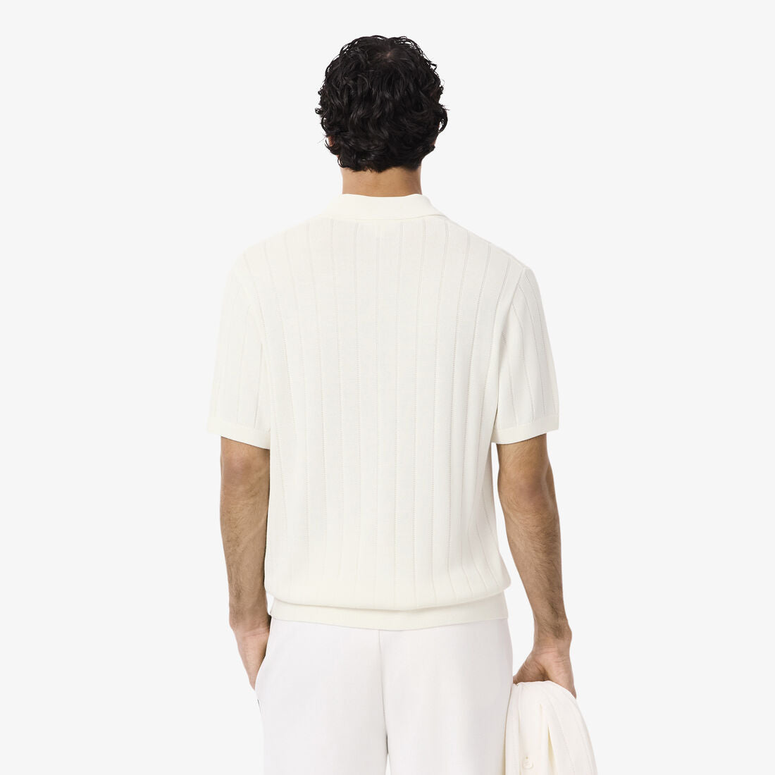 Lacoste knitted short sleeve polo shirt