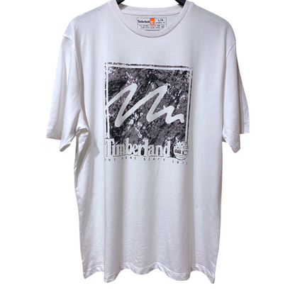 Timberland
MOUNTAINS CAMO PRINTED STACK LOGO - Print T-shirt - vintage white