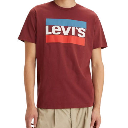 Levi's large modern vintage logo tie dye print