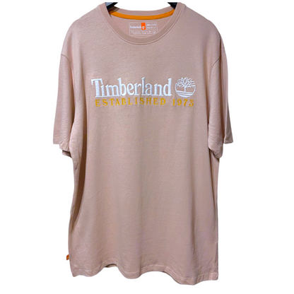 Timberland WWES Front Graphic Short Sleeve T-Shirt Beige