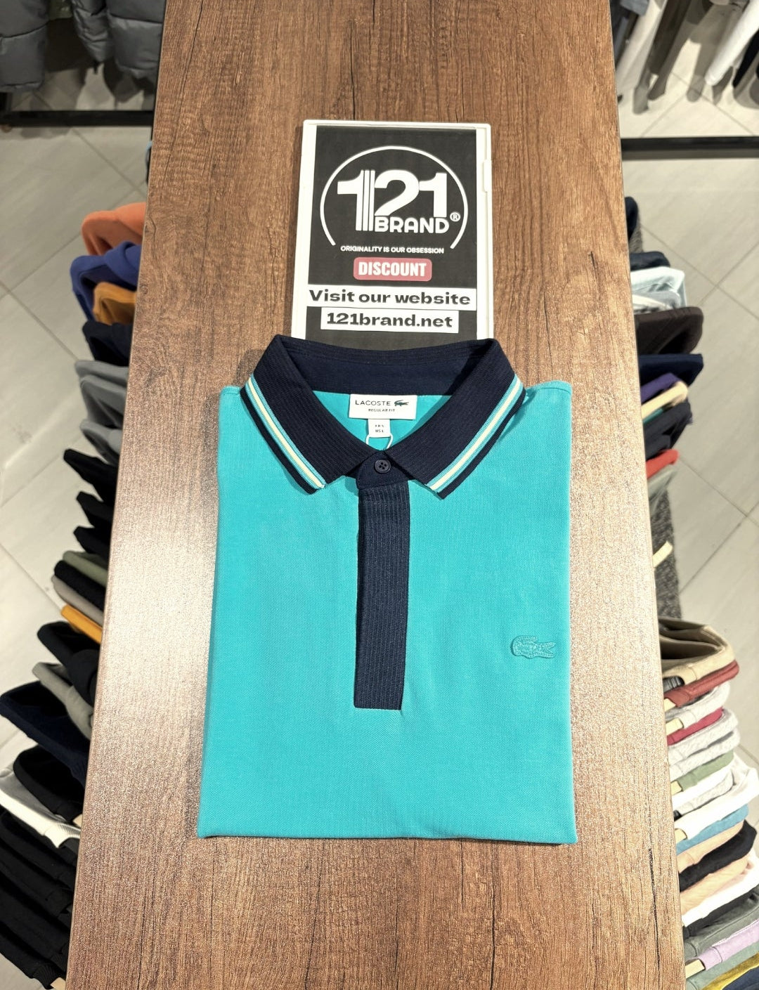 Lacoste
Pre-owned
Polo shirt - light blue