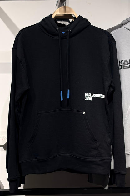 KARL LAGERFELD JEANS
logo-print hoodie