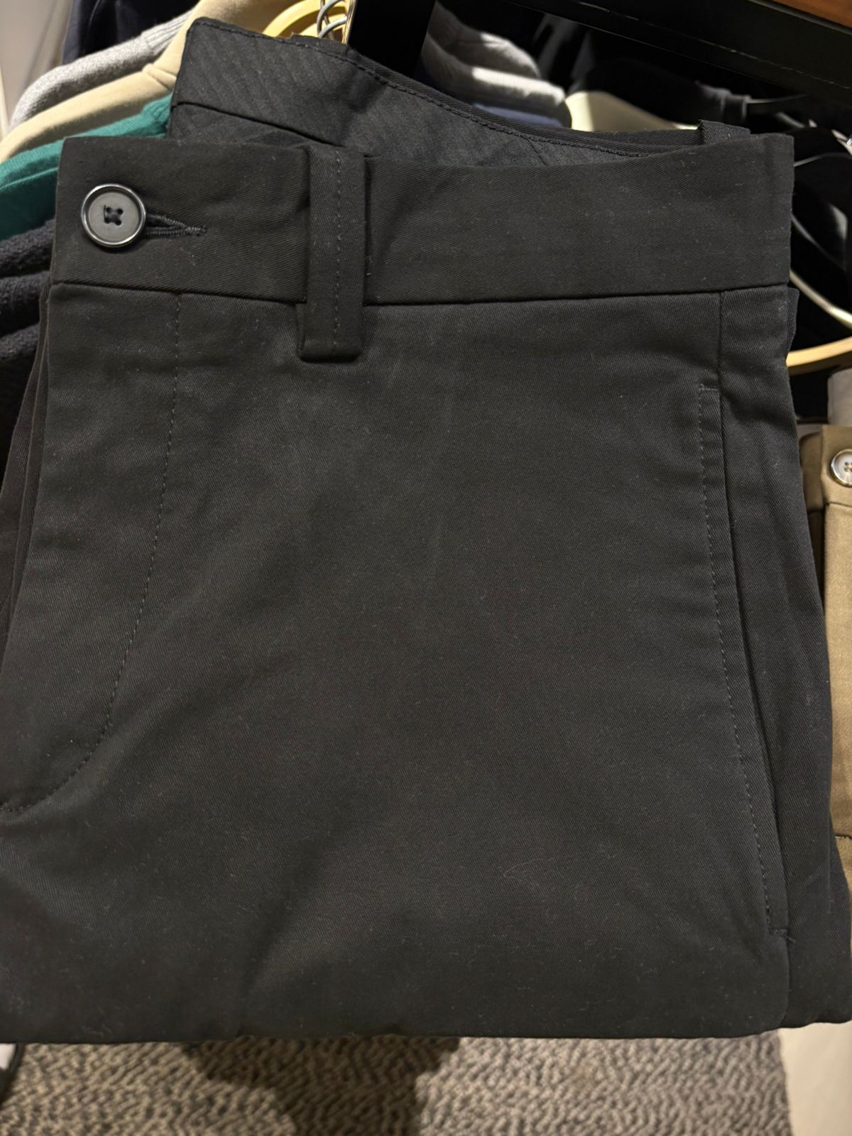 Mango Regular-fit cotton trousers