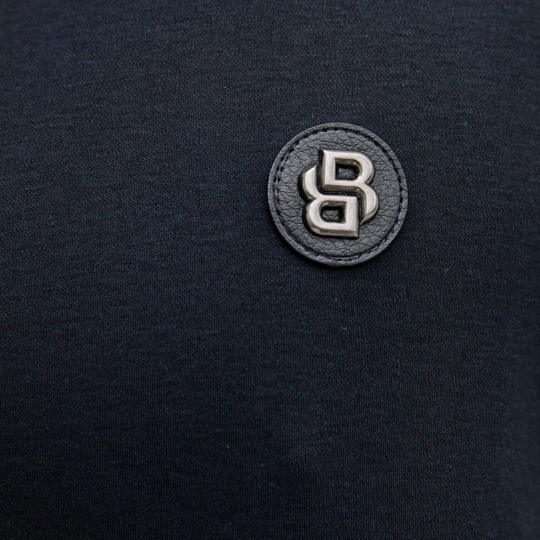 BOSS  

Mercerised-cotton T-shirt with Double B monogram