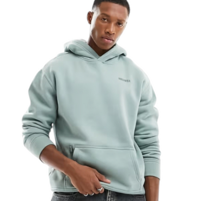 HOLLISTER  HOODED With Zipper Pocket