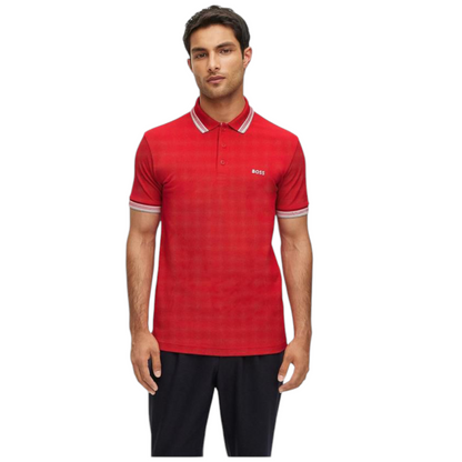 BOSS PADDY POLO SHIRT IN COTTON PIQUÉ WITH LOGO UNDERCOLLAR
Regular fit