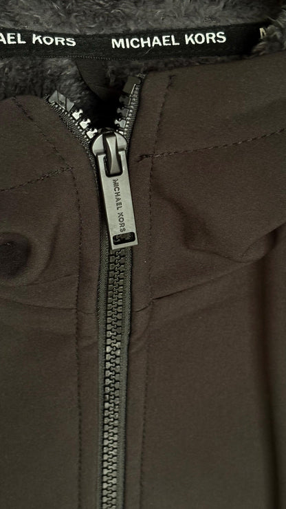 Michael Kors
Men Brand Logo Hooded Parka Jacket, Black