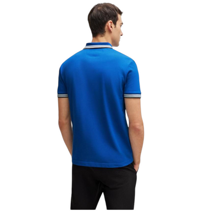BOSS PADDY POLO SHIRT IN COTTON PIQUÉ WITH LOGO UNDERCOLLAR
Regular fit