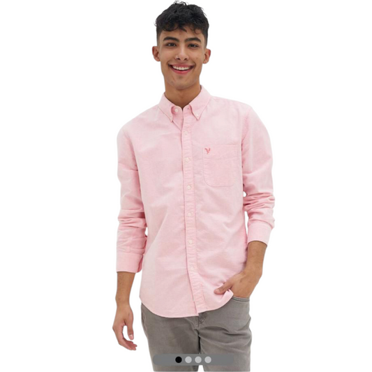 AE EVERYDAY OXFORD BUTTON-UP SHIRT