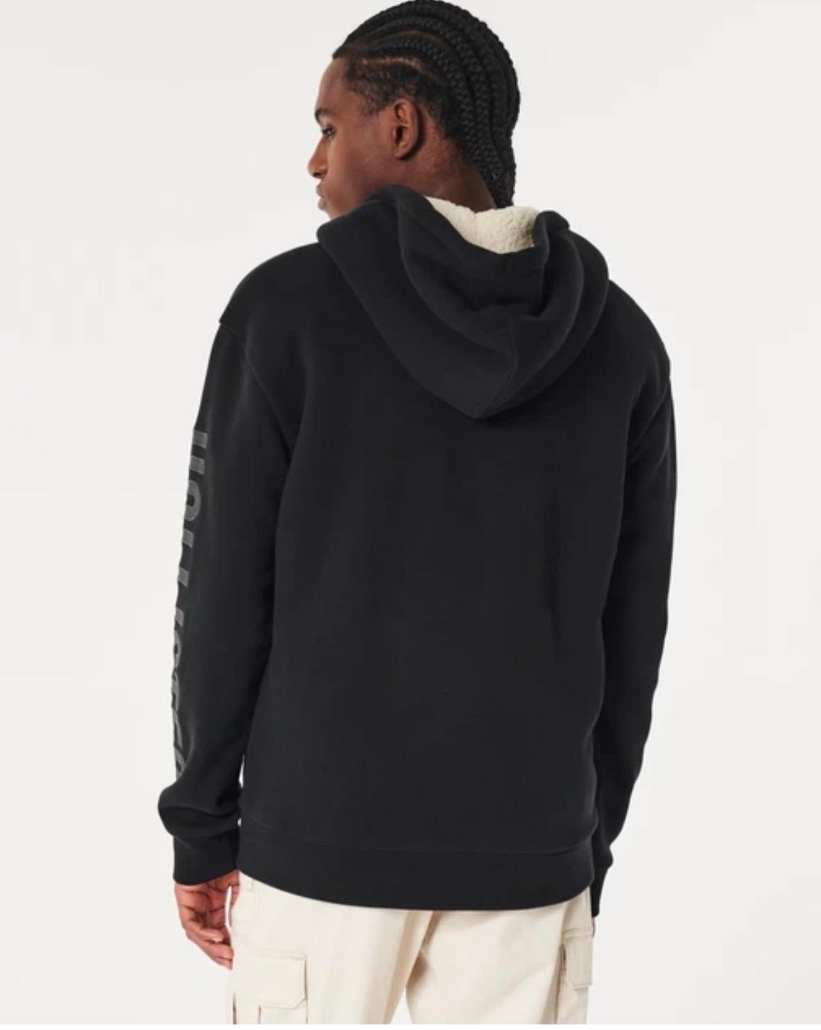 HOLLISTER California Men's Sherpa Hoodie