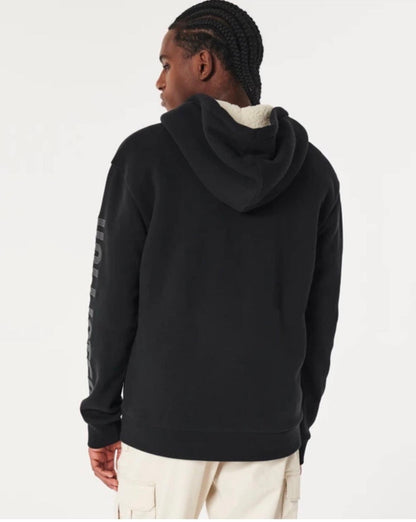 HOLLISTER California Men's Sherpa Hoodie