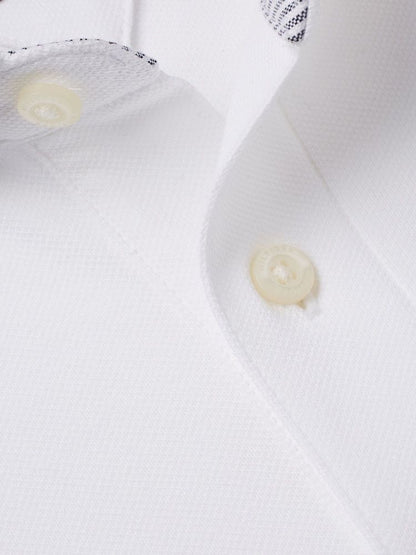 Tommy Hilfiger White Regular Fit 1985 Regular Fit Pique Polo Shirt