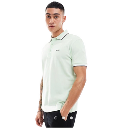 BOSS PADDY POLO SHIRT IN COTTON PIQUÉ WITH LOGO UNDERCOLLAR
Regular fit