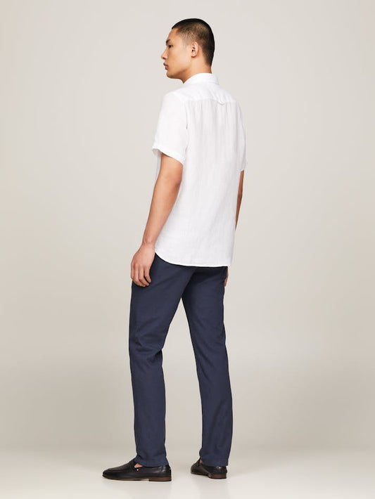 TOMMY HILFIGER 
Washed Pure Linen Shirt