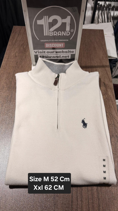 Polo Ralph Lauren
Cotton Quarter-Zip Sweater