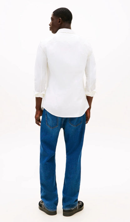 Tommy Jeans
 Shirt - classic white Slim-Fit