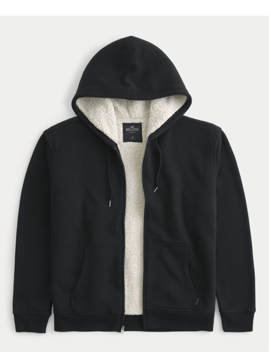 HOLLISTER California Men's Sherpa Hoodie