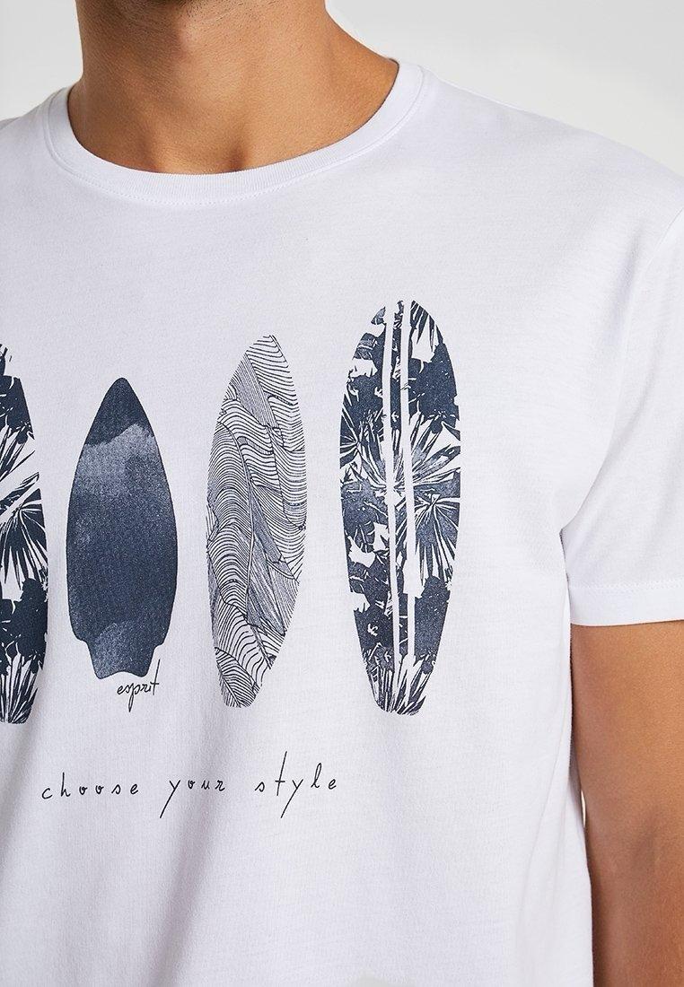 Esprit
Pre-owned
Print T-shirt - white