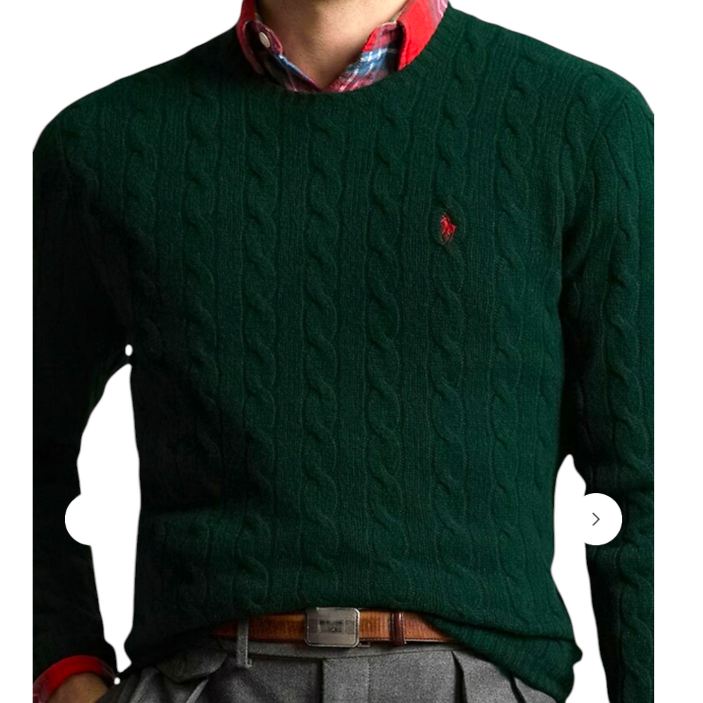 POLO RALPH LAUREN
POLO RALPH LAUREN CABLE KNIT COTTON JUMPER