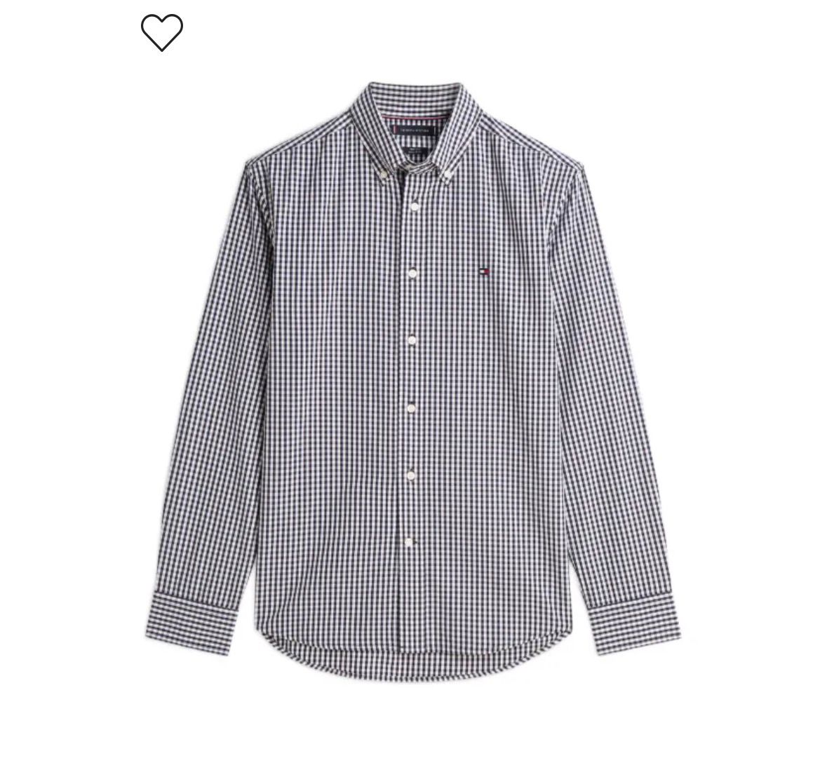 Tommy Hilfiger Regular Fit Gingham Print All-Day Shirt