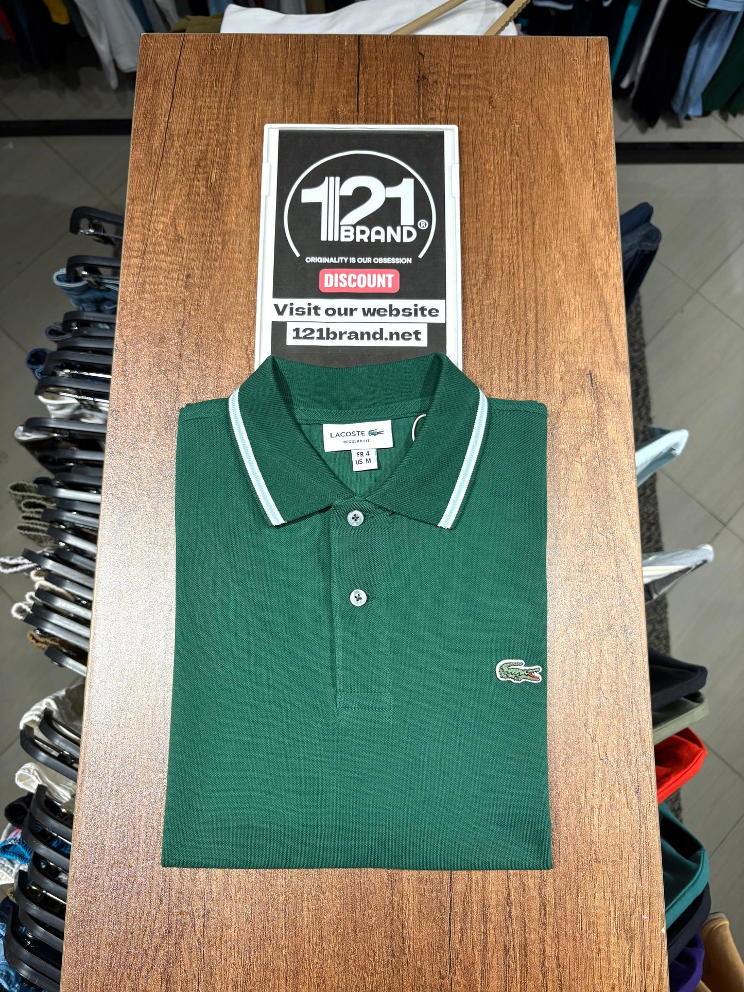 Lacoste
Regular Fit Trim Accent L.12.12 Polo Shirt