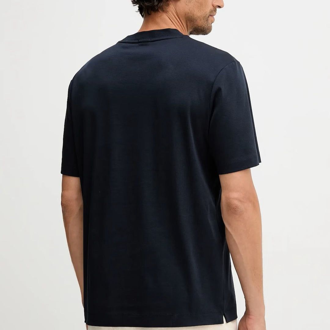 BOSS  

Mercerised-cotton T-shirt with Double B monogram