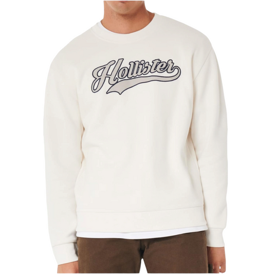 HOLLISTER ROUND CENTRAL LOGO PRINT