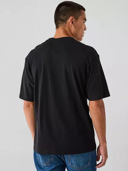 HUGO BOSS
Blue-logo T-shirt in cotton jersey