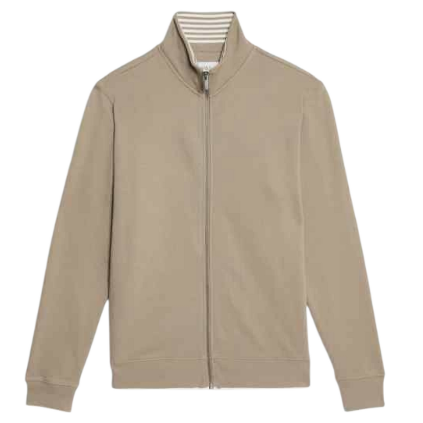 Marks & Spencer Cotton Rich Zip Up Funnel Neck Jacket