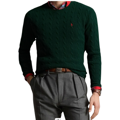 POLO RALPH LAUREN
POLO RALPH LAUREN CABLE KNIT COTTON JUMPER