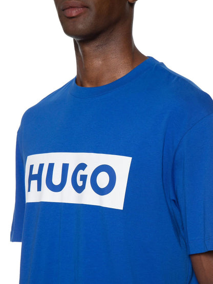 HUGO BOSS
Blue-logo T-shirt in cotton jersey