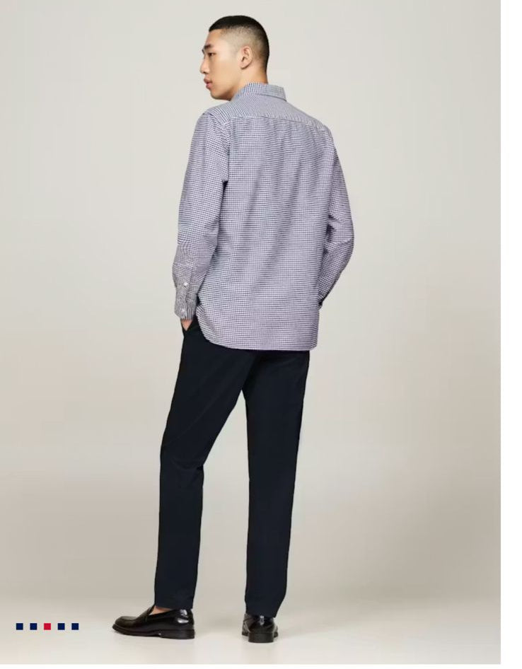 TOMMY HILFIGER 
Heritage Gingham Regular Fit Oxford Shirt