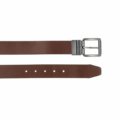 Timberland Men's Reversible Leather Belt in Black/Brown