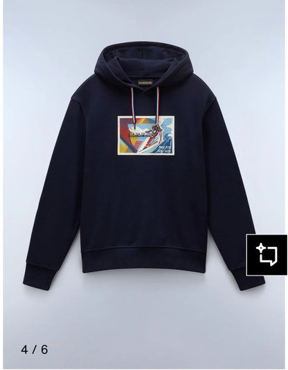 Napapijri
PORTALET - Hoodie - blu marine