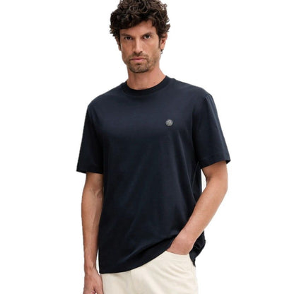 BOSS  

Mercerised-cotton T-shirt with Double B monogram