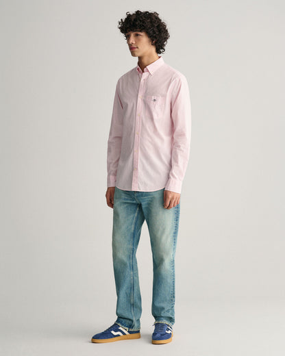 GANT MAN PINK REGULAR FIT OXFORD SHIRT