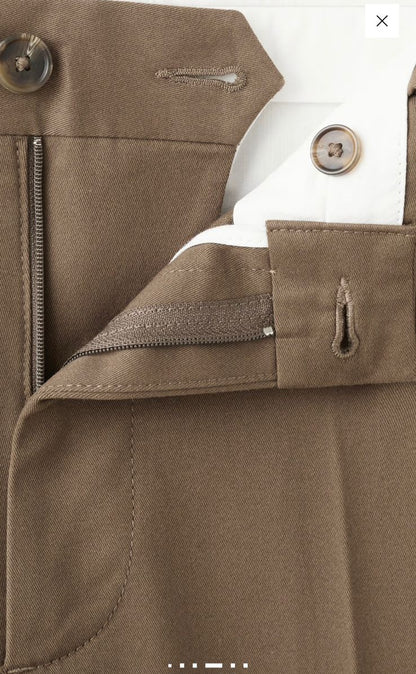 Mango Regular-fit cotton trousers